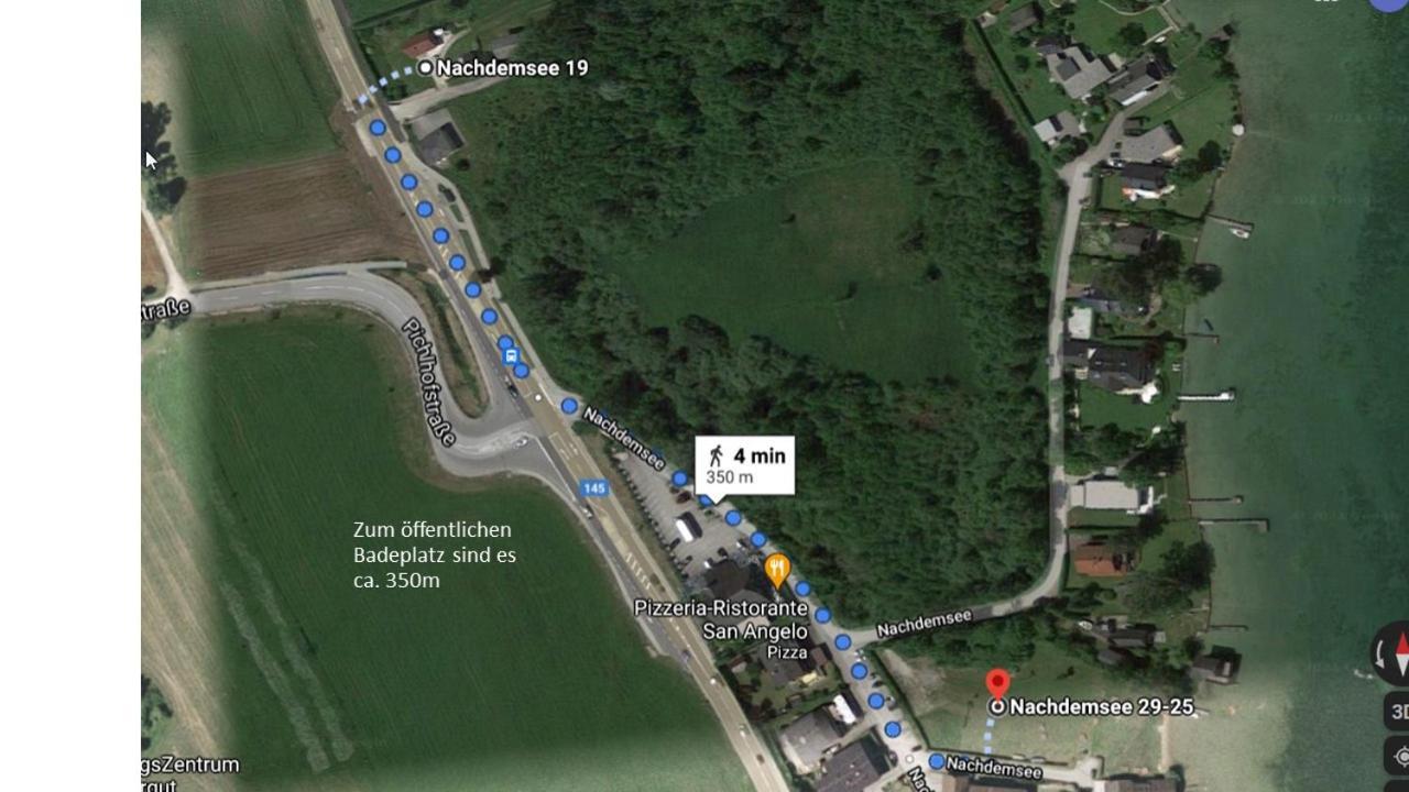 Ferienhaeuschen Am Traunsee Mit Tretboot Zur Freien Nutzung Am Badeplatz Altmünster Εξωτερικό φωτογραφία
